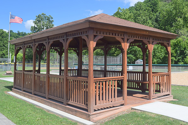 Gazebo in Morgan Park